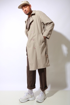 trench coat forrado classico Castiel