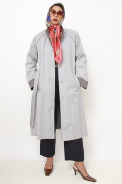 Trench Coat clássico azul J. Gallery - loja online