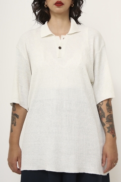 Polo textura vintage tricot - comprar online