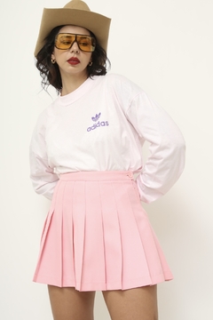Mini saia rosa forever pregas - comprar online