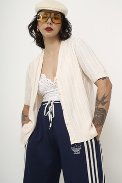 Tricot vintage tranças pulover rose - loja online