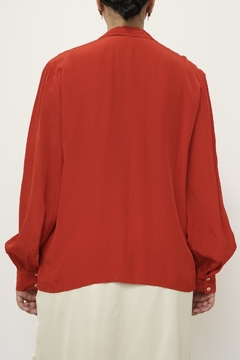 Camisa vintage classica vermelha - loja online