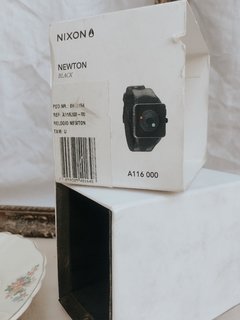 Relógio Nixon newton black novo - loja online