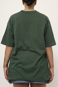 Camiseta verde vintage