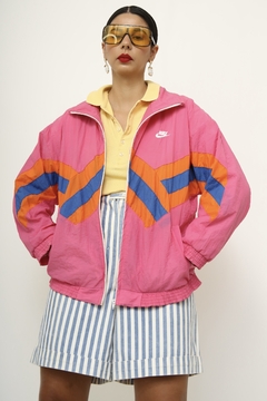 Jaqueta NIKE KOREA tricolor vintage na internet