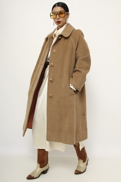 Maxi casaco camelo - loja online