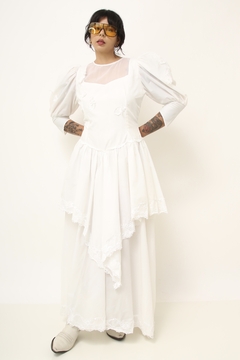 Vestido noiva vintage camadas november rain