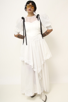 Vestido noiva vintage camadas november rain - loja online