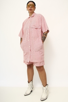 Conjunto camisa + shorts litras vintage - comprar online
