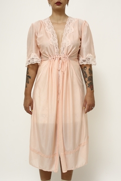 Robe rosa renda ROSA vintage Pehoar