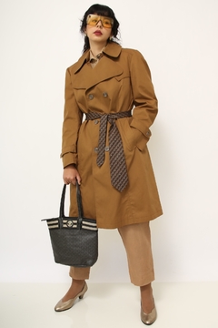 Trench Coat BURBERRYS VINTAGE MARROM - Capichó Brechó