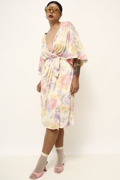 Robe floral vintage chic - comprar online