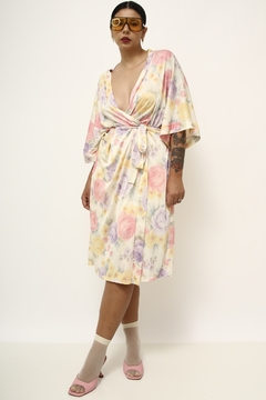 Robe floral vintage chic - loja online