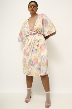 Imagem do Robe floral vintage chic