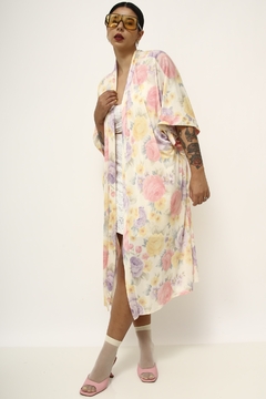 Robe floral vintage chic - loja online