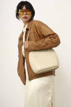 Bolsa laka vintage couro forrada - comprar online