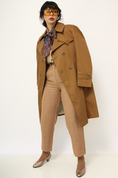 Trench Coat BURBERRYS VINTAGE MARROM - loja online