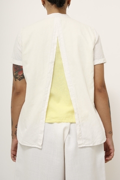 Blusa LACOSTE recorte vintage - comprar online