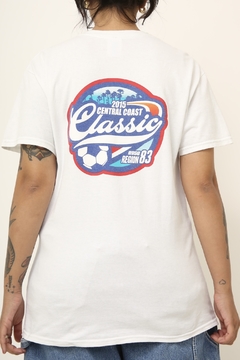 Imagem do Camiseta vintage estampa frente costas 83