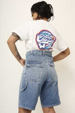 Bermuda DROP DEAD vintage jeans - Capichó Brechó