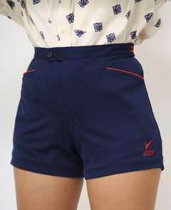 Shorts curto vintage azul - comprar online