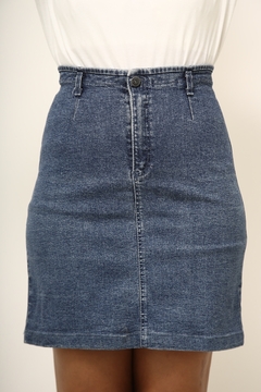 Saia jeans curta 90´s - comprar online