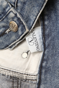 Calça jeans cintura mega alta VALENTINO