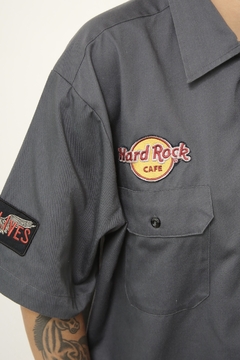 Camisa Hard Rock cinza original edição especial