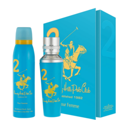 Kit Beverly Hills Polo Club Sport 2 Pour Femme EDT 50ml + Deo 150ml