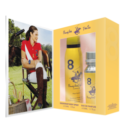 Kit Beverly Hills Polo Club Sport 8 Pour Femme EDT - 50ml + Deo 150ml na internet