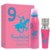 Kit Beverly Hills Polo Club Sport 9 Pour Femme EDT - 50ml + Deo 150ML