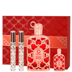 Kit Luxo Amber Rouge Orientica Eau de Parfum 80ml