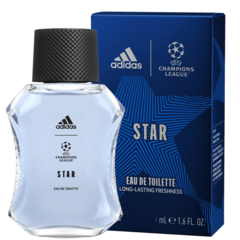 Adidas UEFA Champions League Star Eau de Toilette for men - 100 ml
