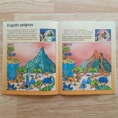 Pasatiempos con Pegatinas. Dinosaurios - Pantuflas Libros