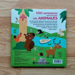 1000 VENTANAS PARA DESCUBRIR LOS ANIMALES - Pantuflas Libros