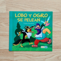 Lobo y ogro se pelean