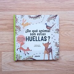 ¿DE QUÉ ANIMAL SON ESTAS HUELLAS?