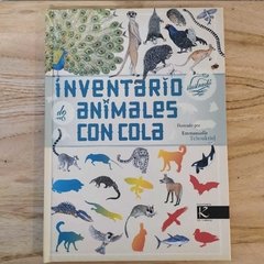 Inventario ilustrado de animales con cola