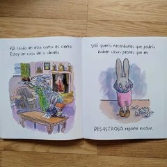 MALVADO CONEJITO - Pantuflas Libros