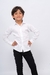 Camisa Niño Blanca lisa - comprar online
