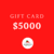 GIFT CARD - $10000