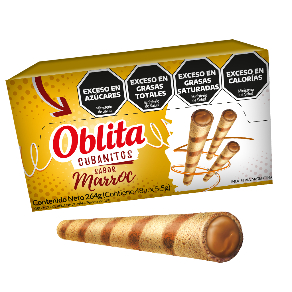 CUBANITO OBLITA MARROC 16x48g