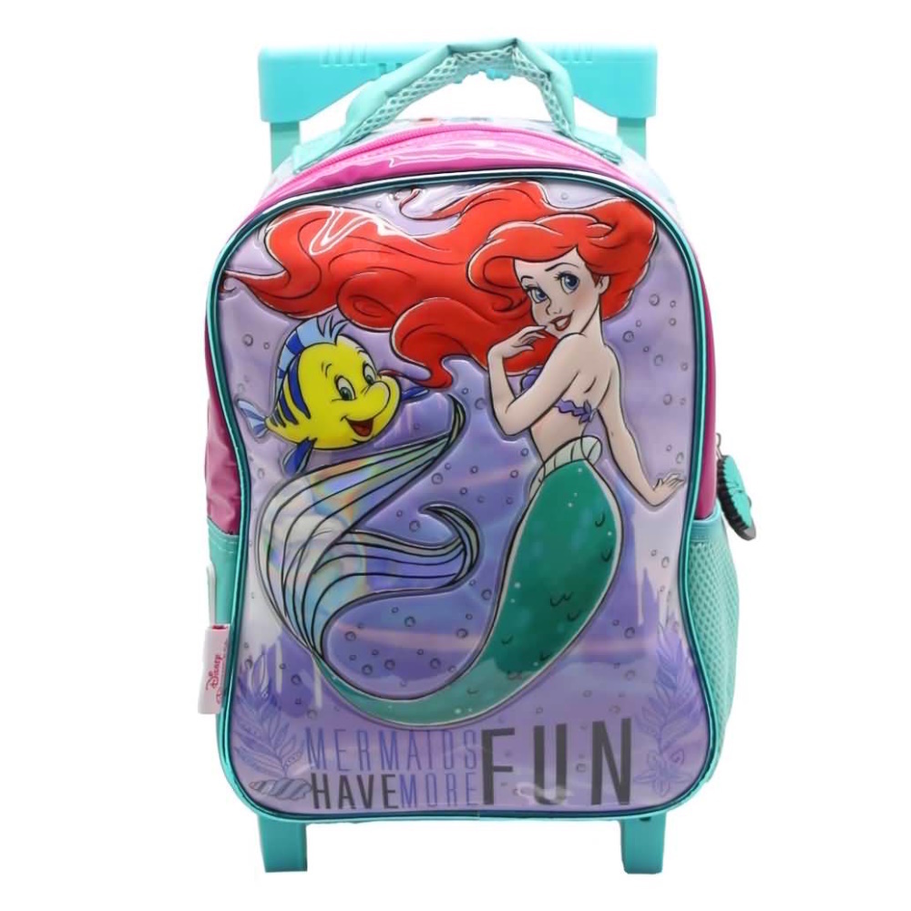 Mochila La Sirenita C Carro 12