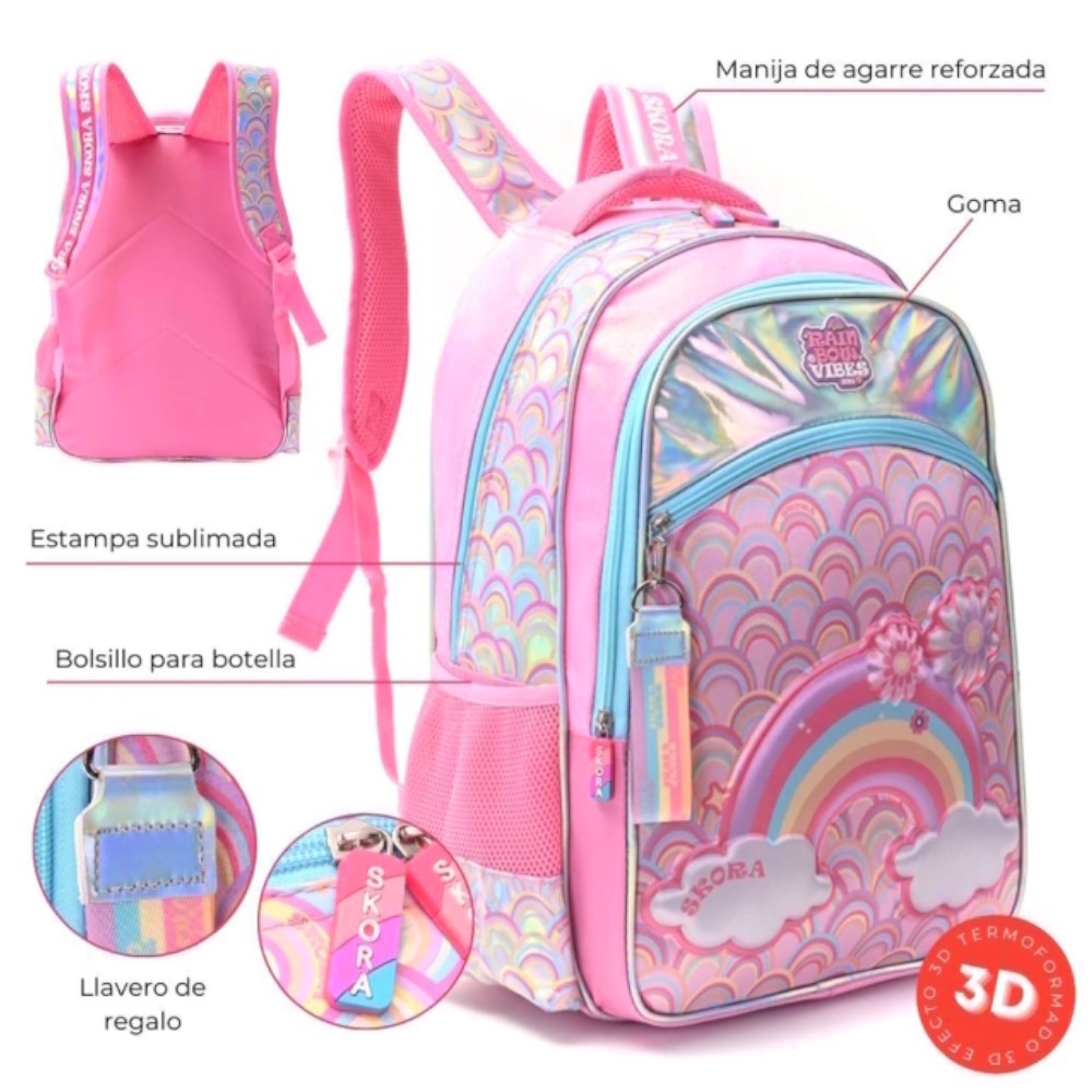 Mochila Arcoiris 18 35344 ABG Mayorista