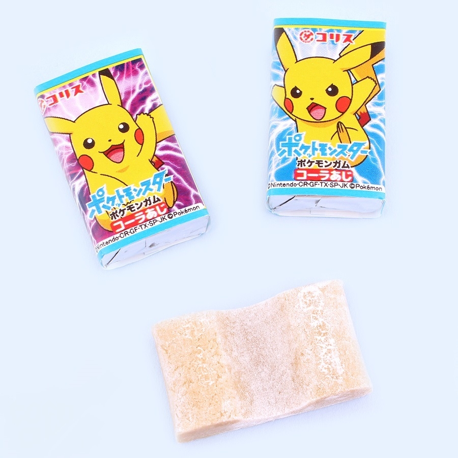 Chiclete Japonês do Pokemon Pikachu sabor Cola 60un 312g - Bonsai Mercearia