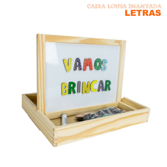 Caixa Lousa Imantada - BrinqMutti - loja online