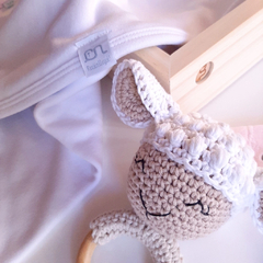 Manta PURO doble algodón rosa bebé en internet
