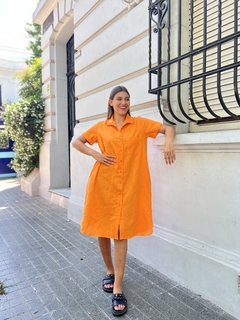 Vestido de lino "Miranda" - comprar online