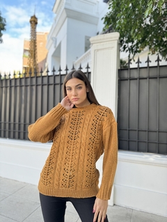 sweater Lurex "Burdeos" - Big Big Buenos Aires