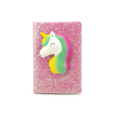 Cuaderno squishy unicornio - comprar online